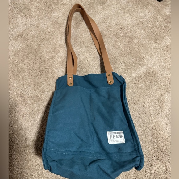 FEED canvas shoulder bag - Picture 1 of 7